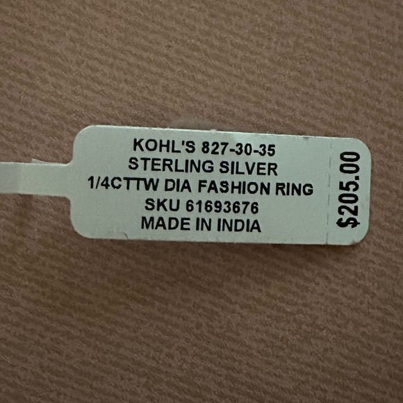 Diamond Ring size 7 - Picture 4 of 4